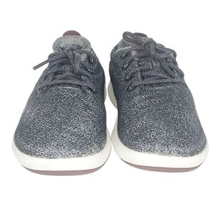 Allbirds Men Runner Mizzles 13M Heather Blk/Gray Water Repellent NZ Merino Shoe